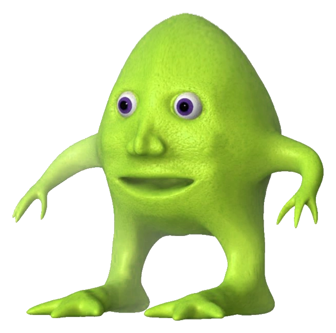 Liem green mascot