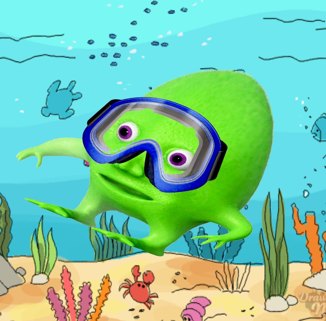 Liem snorkeling underwater