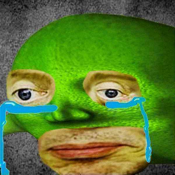 crying green Liem face meme